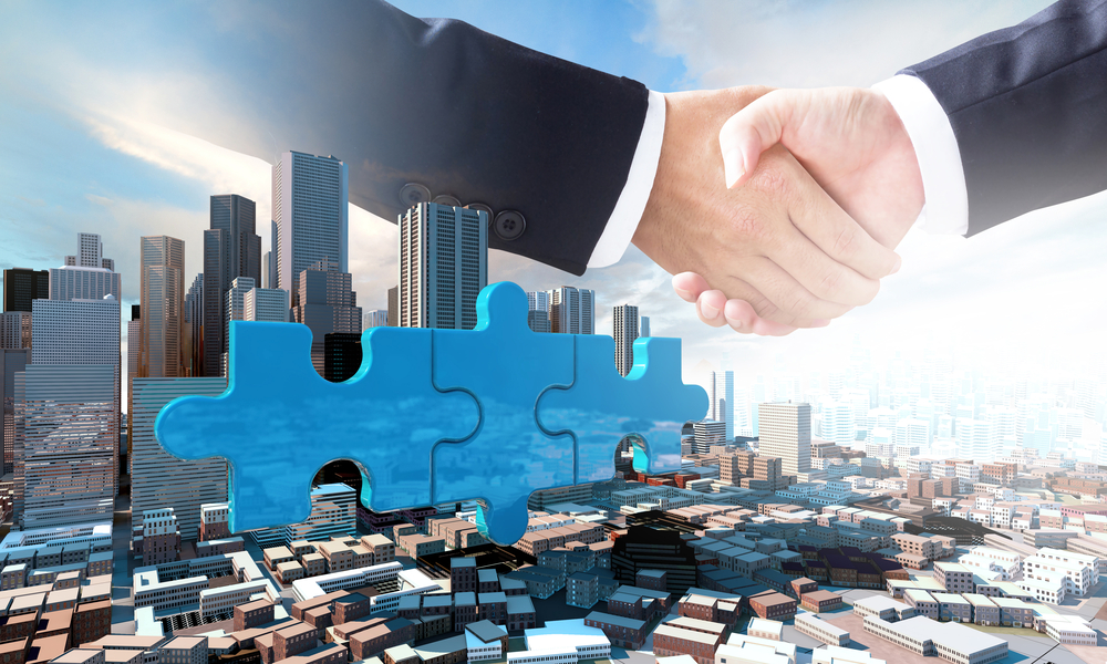 Merger,And,Acquisition,Business,Concepts,,Join,Company,On,Puzzle,Pieces